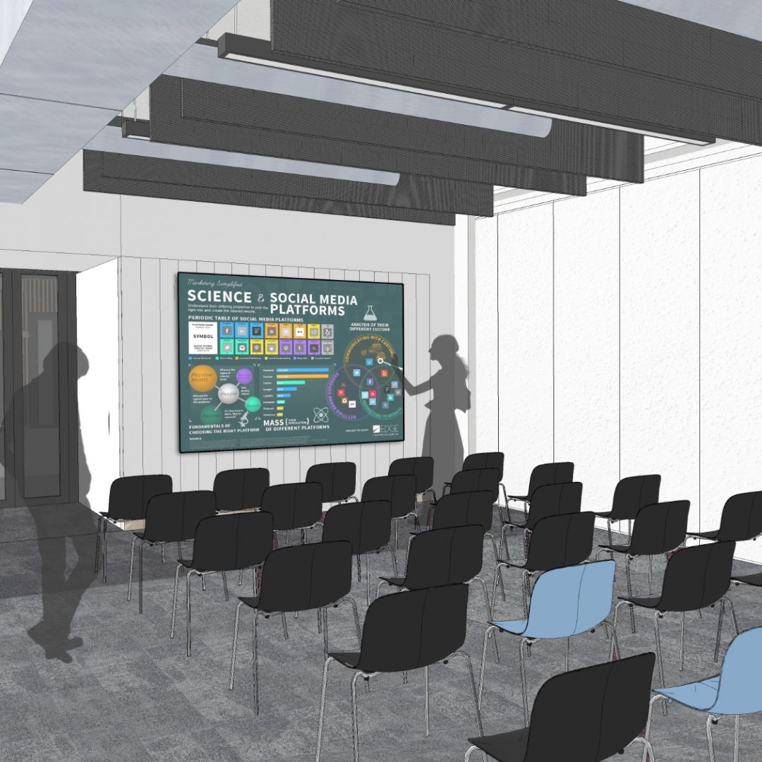 Artist's impression of the Nexus seminar rooms