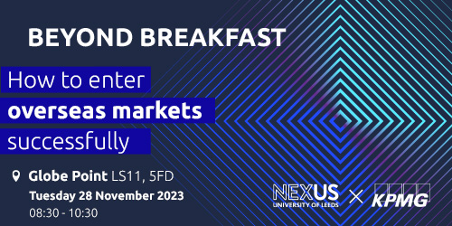 Event card for Beyond Breakfast: How to enter overseas markets