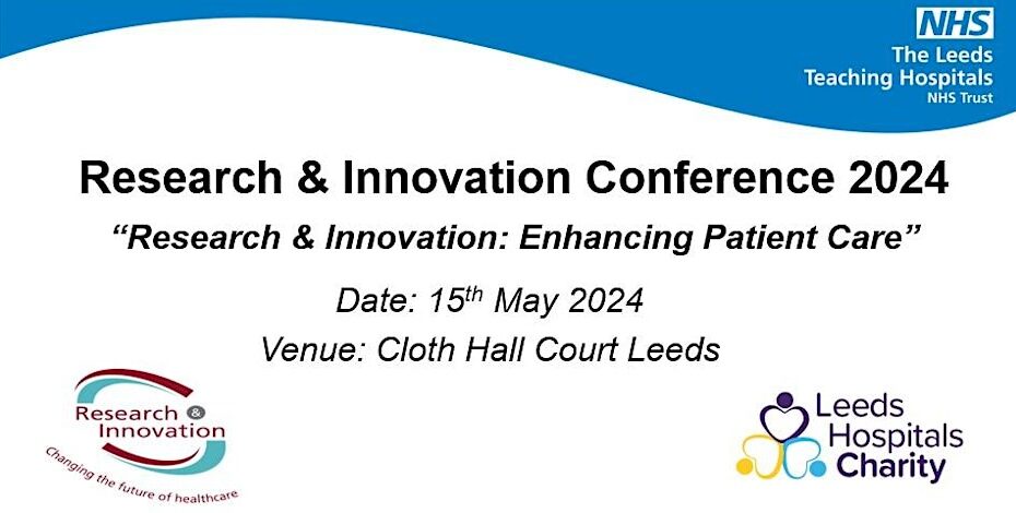 LTHT Research & Innovation conference graphic