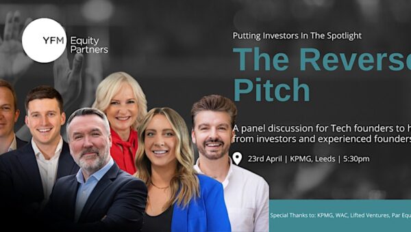 Banner image for 'The Reverse Pitch' Event.