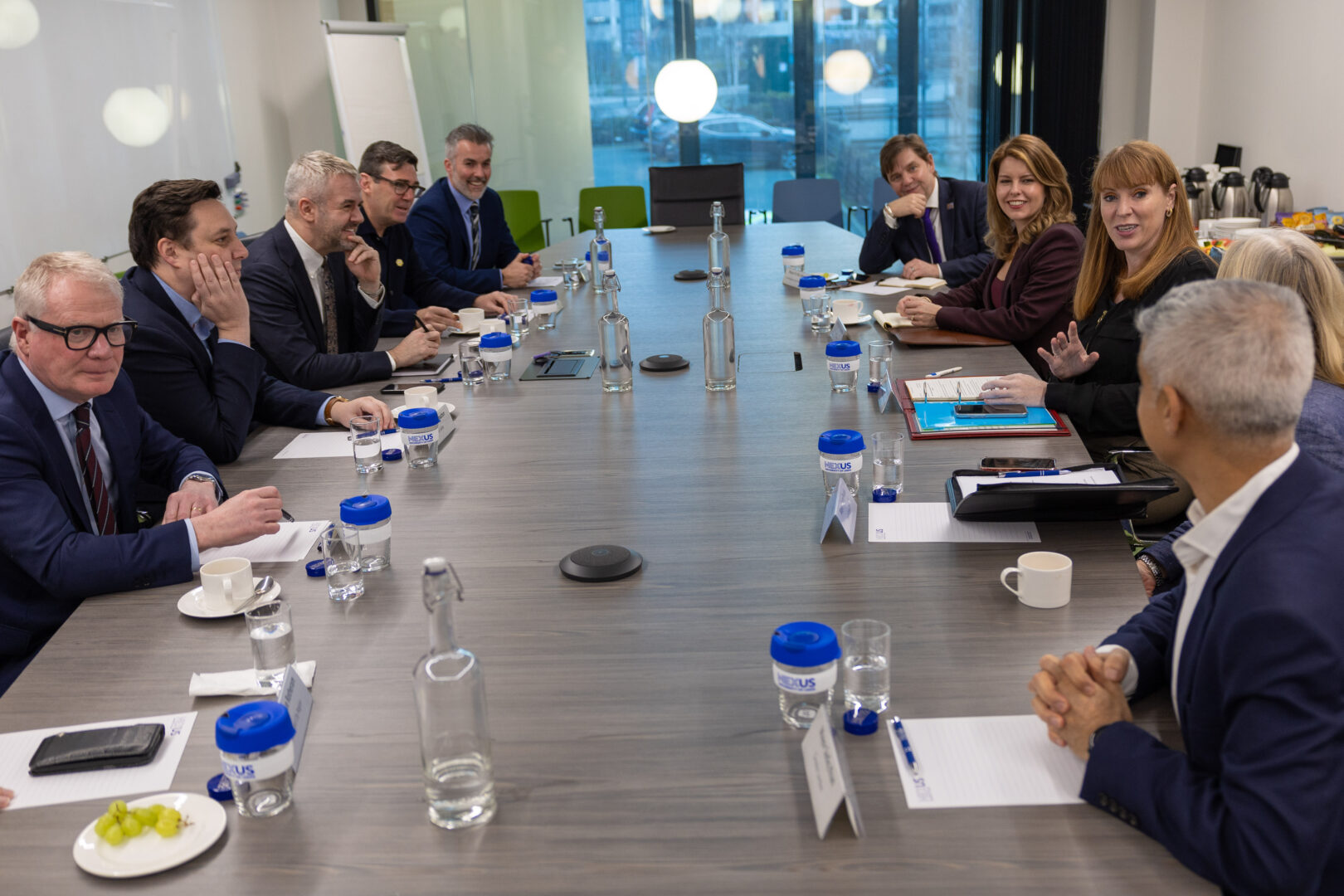 Angela Rayner speaks with Metro Mayors in Nexus