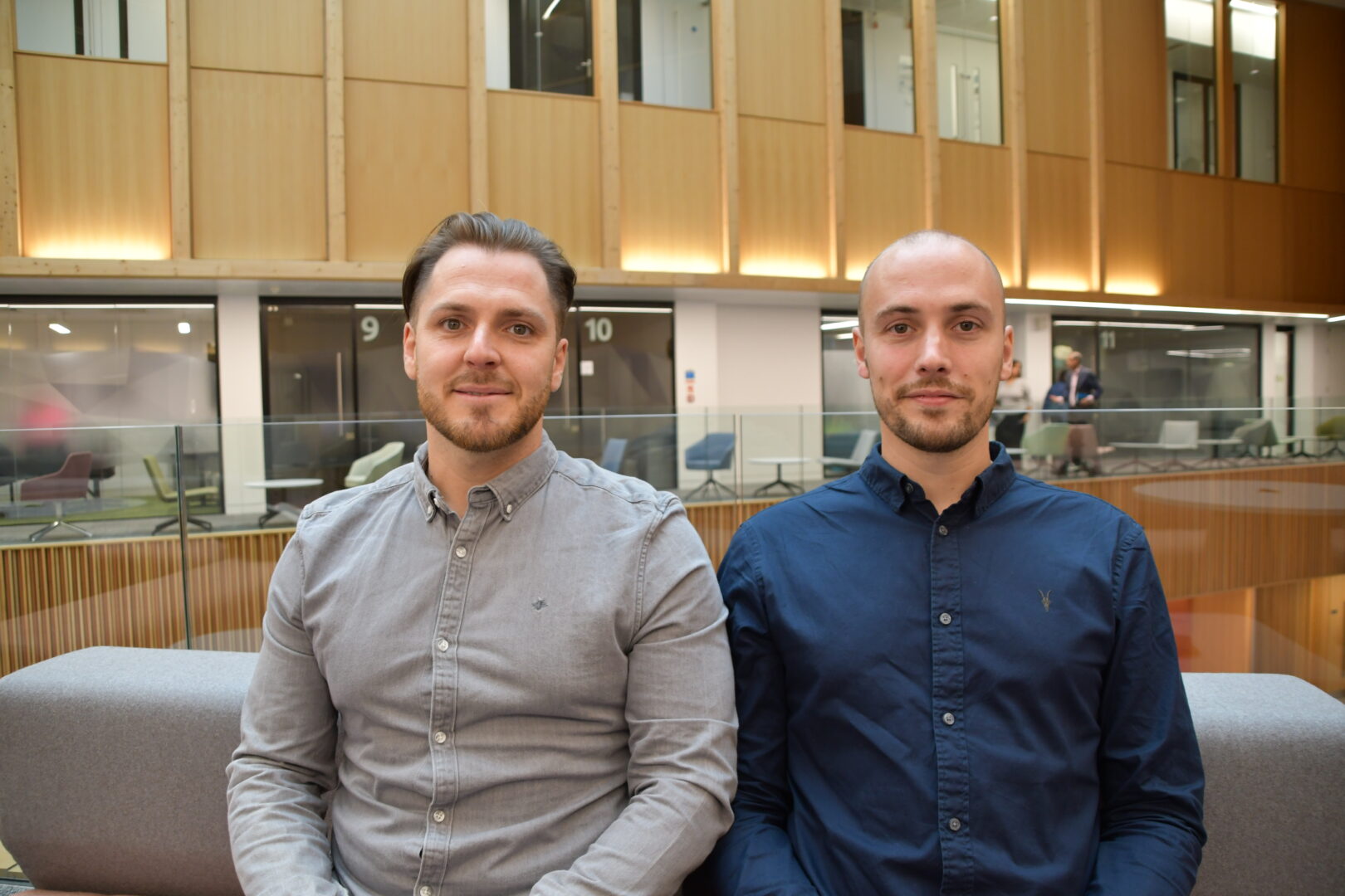 Andrew Woodward and Steve Bullen