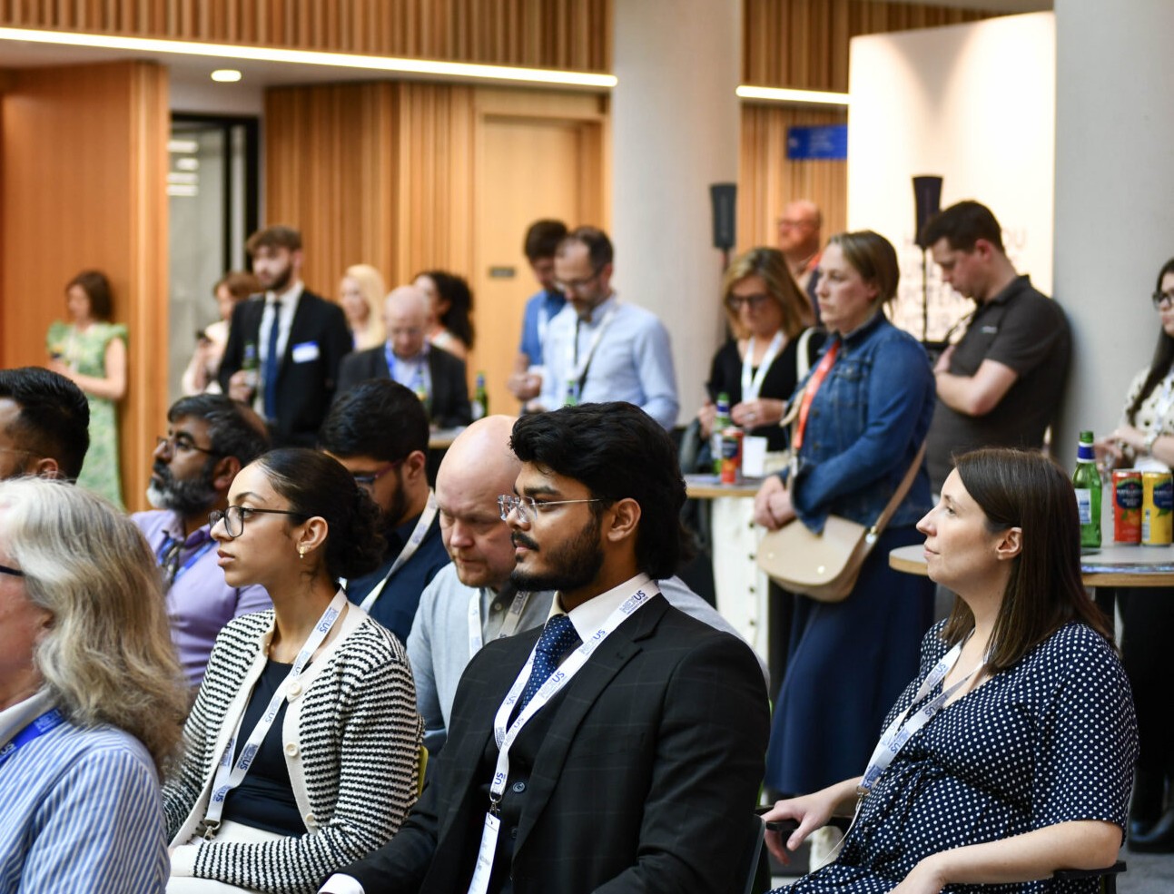 Audience watching an event