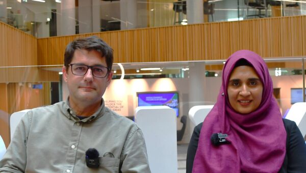 Jim Robinson and Lubna Shafi